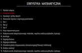 STATYSTYKA MATEMATYCZNAtheta.edu.pl/wp-content/uploads/2020/03/...STATYSTYKA MATEMATYCZNA 1. Wykład wstępny 2. Zmienne losowe 3. Populacje i próby danych 4. Testowanie hipotez i