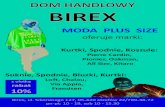 DOM HANDLOWY BIREXbirex.pl/wp-content/uploads/2017/10/5xl.pdf · 2017. 11. 9. · Salon Mody Birex w Jó zefowie ZAPRASZA ! Œwiat coraz bardziej otwiera siê na du¿e rozmiary i