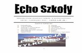Dziś w numerze - IAPimg.iap.pl/s/476/200965/Echo_Szkoly/Echo_Szkoly_nr_40-_czerwiec_201… · twórców epoki baroku Paula Rubensa, zatytułowany "Święta Rodzina". Płótno nabyto
