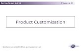 Product Customization - Poznań University of Technology€¦ · DemoCamp 24.11 Piwnica 21 Product Customization bartosz.michalik@cs.put.poznan.pl. Agenda • Equinox Transforms •