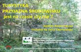 TURYSTYKA - natura2000.org.pl · DROGA do ekologizacji turystyki •A Practical Guide to the Development and Use of Indicators of Sustainable Tourism, WTO, 1996 •Globalny Etyczny