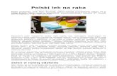 Polski lek na raka - 3birdlenka.3bird.pl/download/nowotwory-selol-polski-lek-01.pdf · obrony. Selenoenzymy naprawiają DNA, błony komórkowe, mitochondria, a w nocy następuje „sprzątanie”.