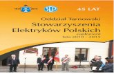Opracowanie niniejsze obejmuje działalność Bolesław Budzik ...sep-tarnow.com.pl/files/Suplement-45-lat-26_09.pdf · w Tarnowie Rynek 9. PRZEDMOWA 3 Minęło kolejnych pięć lat