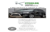 CHEVROLET CAPTIVA (2011) - AUTO CHROME TUNINGautochrometuning.com/manuals/captiva3.pdf · CHEVROLET CAPTIVA (2011) INSTRUKCJA MONTAŻU (Orurowania przednie niskie) FITTING INSTRUCTION