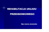 REHABILITACJA UKŁADU PRZEDSIONKOWEGOsknfizjoterapii.wum.edu.pl/sites/sknfizjoterapii.wum.edu.pl/files/... · Poważną konsekwencją zawrotów głowy jest utrata równowagi i upadek.