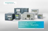 Katalogi wyboru zabezpieczeń SIPROTEC i Reyrolle - Siemens · SIPROTEC 4 stanowi sprawdzoną serię urządzeń zainstalowanych na świecie w liczbie ponad miliona sztuk. Dzięki