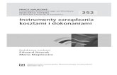 Instrumentyzarządzania kosztamiidokonaniami...accounting in the activity-based costing concept on the example of a large manufacturing company ..... 179 Elżbieta Jaworska, Corporate