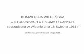 KONWENCJA WIEDEŃSKA O STOSUNKACH …home.elka.pw.edu.pl/~tcedro/files/prod/prod-wyklad3-stacjonarne.pdf · Pierwszy Prezes Sądu Najwyższego, Przewodniczący Trybunału Stanu -