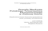 Zeszyty Naukowe Polskiego Towarzystwa Ekonomicznego w ...ptezg.pl/Files/files/pte-zn2.pdfW Polsce pierwsze symptomy globalnego kryzysu mo żna było dostrzec w drugiej połowie 2008