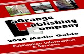 a G r a n s h i n g g e u bo lmi p a n y 2020 Media Guide · u b o l m i p a n y a G r a n s h i n g g e 2020 Media Guide Publication Information & Services. 2 Directory Commercial