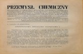 PRZEMYSŁ CHEMICZNYbcpw.bg.pw.edu.pl/Content/4599/przemysl_chemiczny_1926... · Polska pod względem zaopatrzenia w paliwo płynne znajduje się w po myślniejszych warunkach, niż