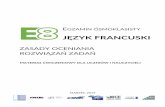 New JĘZYK FRANCUSKI - OKE · 2019. 3. 11. · egzamin Ósmoklasisty jĘzyk francuski zasady oceniania rozwiĄzaŃ zadaŃ materiaŁ Ćwiczeniowy dla uczniÓw i nauczycieli marzec