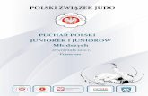 New POLSKI ZWIĄZEK JUDOweb.pzjudo.pl/sites/default/files/wydarzenia/2020/... · 2020. 9. 3. · 2 Puchar Polski Juniorek i Juniorów Młodszych Piaseczno 27 września 2020 1. ORGANIZATORZY