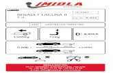 10/2007 - RENAULT LAGUNA II · 2019. 10. 8. · Renault Laguna III 5d 96-111 Kowiesy, Chojnata 23 A tel. +48 46 831 73 31 • Zdemontować plastikową osłonę w tylnej części samochodu.