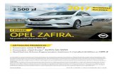 CENNIK OPEL ZAFIRA.opel.j-r.opole.pl/getImage/Downloads/country...Cennik – Nowy Opel Zafira Rok produkcji 2017, rok modelowy 2018 Ceny promocyjne* Enjoy Elite 1.4 Turbo (120 KM)