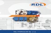 Szanowni - RDL Hydraulics...Szanowni Państwo, RDL Hydraulics Sp. z o.o. zaprasza Państwa do współpracy. Zajmujemy się sprzedażą komponentów hydrauliki olejowej oraz instalacji