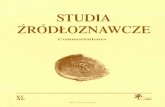 rcin.orgrcin.org.pl/Content/6091/WA303_8811_SZ40-r2002_Studia... · Kronika Ademara z Chabannes — odzyskane źródło dla najwcześniejszych dziejów Polski. Ademari Cabannensis