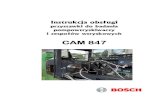 CAM847 Instrukcja obsługi€¦ · Uchwyt wtryskiwacza probierczego 1) 1 687 016 049 Adapter pomiarowy dla UI samochodów osobowych, w ró Ŝnych wersjach 1) 1 687 016 051 Adapter