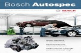 Bosch Autospec · 2020. 8. 31. · 1 Filmoteka Boscha 2 2 lata gwarancji na urządzenia diagnostyczne Boscha 2 Profesjonalne myjki wysokociśnieniowe Boscha Przemysł 3 BMW X4 –