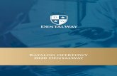 Katalog ofertowy 2020 DentalWay · 2019. 10. 14. · Infodent 24, Dental Radio, Stomatologia, Dentowizja i Dentonet. Praktyk przedsiębiorca specjalizujący się w szkoleniach biznesowych.