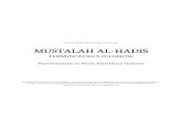 Mustalah al-Hadis - TERMINOLOGIA HADISOW · 2010. 11. 24. · Mustalah al-Hadis – Terminologia Hadisów Książeczka ta ma na celu pokrótce wyjaśnić klasyfikację i proces zachowania