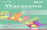 RESEARCH Warszawa...projekty, kształtują się w przedziale 20-25 EUR/m²/miesiąc, natomiast w pozostałych lokalizacjach centralnych od 15 do 22 EUR/m²/miesiąc. Czynsze wywoławcze