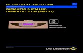 DD TABLEAU DIEMATIC3 GT120 220-08Dvzis.eu/wp-content/uploads/2017/09/Diematic-3-GTU-GT... · 2019. 12. 14. · GT 120 - GTU C 120 - GT 220 PL M000665. 2 DIEMATIC 3 ... DE SECURITE