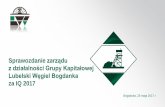 Sprawozdanie zarządu z działalności Grupy Kapitałowej Lubelski …static1.money.pl/d/akty_prawne/spolki/181/495797_1.pdf · 2019. 2. 20. · SPRZEDAŻ WĘGLA (ILOŚĆ) +3,7% PRODUKCJA