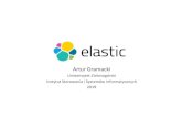Elasticsearchstaff.uz.zgora.pl/agramack/files/elastic/Elastic.pdfO systemie • Lucene –Powerful, Accurate and Efficient Search Algorithms •ranked searching - best results returned