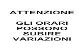 ATTENZIONE GLI ORARI POSSONO SUBIRE VARIAZIONI - Università degli Studi di Pavia · 2020. 3. 2. · Università di Pavia – Facoltà di Ingegneria Via Ferrata, 5 - 27100 Pavia ...