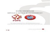 CT8.pl - KURS TRENERÓWarchiwum.ct8.pl/dokumenty/kursy.pdf · 2014. 10. 20. · UEFA B & UEFA WYRÓWNAWZY 7 7. Program kursu trenerów UEFA B Kurs Trenerów UEFA B Liczba godzin Cz.