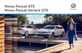 Nowy Passat GTE Nowy Passat Variant GTE - Volkswagen · 2020. 7. 15. · Nowy Passat GTE i nowy Passat Variant GTE już seryjnie są przygotowane na codzienne wyzwania. Dla wszystkich,