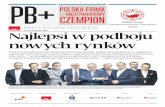 ˜ MIĘDZYNARODOWY CZEMPIONczempioni.pb.pl/wp-content/uploads/2020/12/Polska_Firma_Miedzyn… · tej branży na ˘wiecie. W latach 2015 19 zwiększy-ła sprzedaż wolumenową z 7