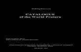 CATALOGUE of the World Protura...I. INTRODUCTION The first species of Protura was described hundred years ago by the eminent Italian entomolo-gist, SILVESTRI (1907). In this publication