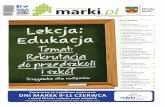 Biuletyn informacyjny - Miasto Marki · 2018. 8. 10. · Nr 7 Kwiecień 2017 wka dla rodziców Lekcja: Edukacja emat: Rekrutacja do przedszkoli i szkół Zapraszamy na wyjątkowe