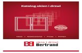 Katalog okien i drzwi - Bertrand - Okna i Drzwimedia!/catalogs/BB_PL_2017_05_LoRes.pdfOkleiny – imitacja drewna Kolorystyka PVC Acrylcolor: jest czymś innym niż lakierowanie czy