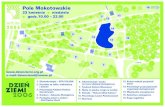 Pole Mokotowskie lPOLSKIE PARKI NARODOWE 23 Polskie Parki Narodowe wzdłuż rzeki – wystawy i ekspozycje: mapy, plansze, fotografie, ścieżki turystyczne i dydaktyczne, zadania