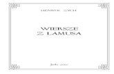 wiersze z lamusa - Jasło i regionjasloiregion.pl/wp-content/uploads/2011/10/lamus.pdf · 2011. 10. 25. · Pierwszy tomik moich wierszy pt. "J ASIELSKIE REMINISCENCJE MINIO NEGO
