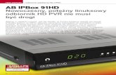 AB IPBox 91HD - TELE-audiovisiontele-audiovision.com/TELE-satellite-0909/pol/abcom.pdf · 2016. 11. 15. · TEST REPORT 08-09/2009 32 TELE-satellite — Broadband & Fiber-Optic —