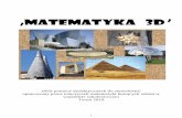 „Matematyka 3D”6262,matematyka-3d.pdf · 2019. 5. 6. · 3 I. Programy, które można wykorzystać na zajęciach z geometrii: 1. GeoGebra to darmowe oprogramowanie do wspomagania