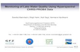 Monitoring of Lake Water Quality Using Hyperspectral CHRIS ...earth.esa.int/workshops/chris_proba_04/pres/26_SMan.pdfESA CHRIS-PROBA Workshop, Frascati, 28.Œ30.04.2004 GeoFoschungsZentrum