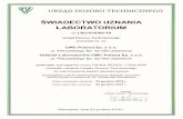 Home | Commercial Metals Company · 2020. 9. 11. · Wojciech Manaj Warszawa, dnia 23 grudnia 2019 r. 2. 3 Zalacznik do šWlADECTWA UZNANIA LABORATORIUM nr LBU-016/05-19 z dnia 23