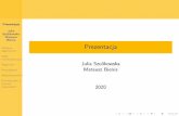 Prezentacjawikizmsi.zut.edu.pl/uploads/5/53/FPA.pdf · 2020. 5. 7. · Prezentacja Julia Szulikowska Mateusz Bienia Geneza algorytmu Opis matematyczny Algorytm Pseudokod Współczynniki