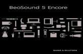 BeoSound 5 Encore...nowego albumu. Wyświetlacz przechodzi automatycznie w tryb odtwarzacza po 3 minutach od ostatniej operacji. Aby szybciej uruchomić tryb odtwarzacza, wystarczy