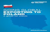 GOING GLOBAL EXPORTING TO POLAND · 2019. 9. 16. · Polish-speaking resources closer to home. According to the 2016 census, Polish is the second most spoken language in Ireland.25