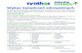 Międzyzakładowy Związek Zawodowy Pracowników SYNTHOS …mzzps.pl/download/wykaz_swiadczen_zdrowotnych_pakiet... · 2019. 7. 18. · neuroﬁ zjologiczne, techniki osteopatyczne)