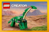 31058 - Lego · 2020. 8. 13. · 1 31058 LEGO com/creatorLEGO com/creator 31058_4th_cover_3008.indd 1 1/11/16 4:28 pm