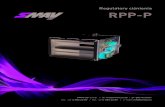 RPP-P - SMAYRPP-P Wymiary i warianty wykonania wersja 5.2.8 79 Regulatory RPP-P firmy SMAY produkowane s¹ w dwóch wariantach wykonania: 1. RPP-P-S – wersja krótka (standardowa)