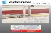 2015 / 2016 - Gastro · 2018. 5. 2. · 6 7 Model Nr referecyjny Wymiary zewnętrzne (mm) Pojemność GN Moc (W) Cena netto zł dł. szer. wys. 1105 / 1430 1135 600 1105 / 1430 1135