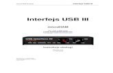 Interfejs USB III - microHAM · 2010. 2. 7. · parametrów interfejsu USB II, dla dopasowania do aktualnie u Ŝywanego programu. • Kompatybilny z oprogramowaniem nie Windows logowania